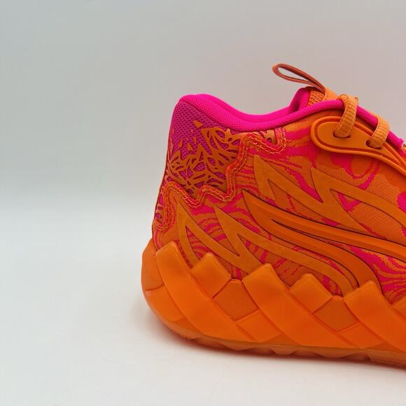 Puma MB.01 \'Mash Up\' Orange Pink Sneaker 312855 01 Men Size 11.5 Shoe New main image 6